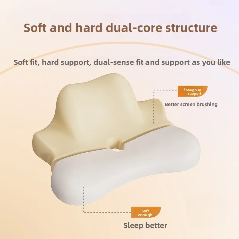Big Size Multifunctional Position Pillow Sleeping Book PillowCervical Protection Pillow Comfortable Wedge-shaped Pillow Massage Peaceful Pleasures Health and Wellness