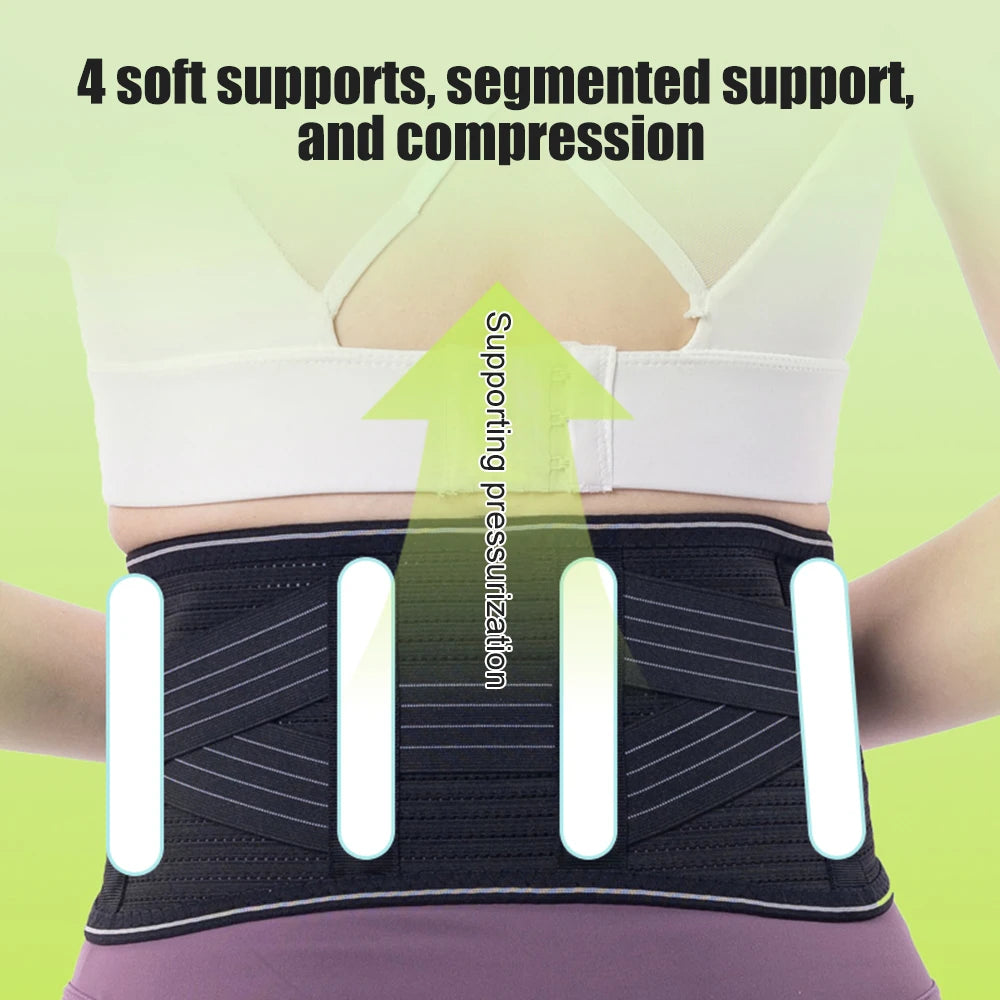 WEFITON Back Brace for Lower Back Pain | Breathable, Unisex Back Support Brace Peaceful Pleasures Health and Wellness