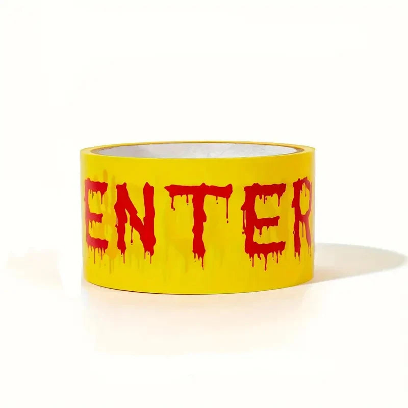 Halloween Warning Tape 1 9 Inches X 82 Feet Decoration Indoor Outdoor