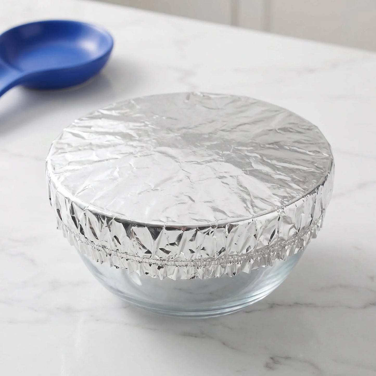 30Pcs Aluminum Foil Food Covers Heat-Insulated Elastic Insulation Covers Kitchen Food Storage Fresh Keeping Film Peaceful Pleasures Health and Wellness