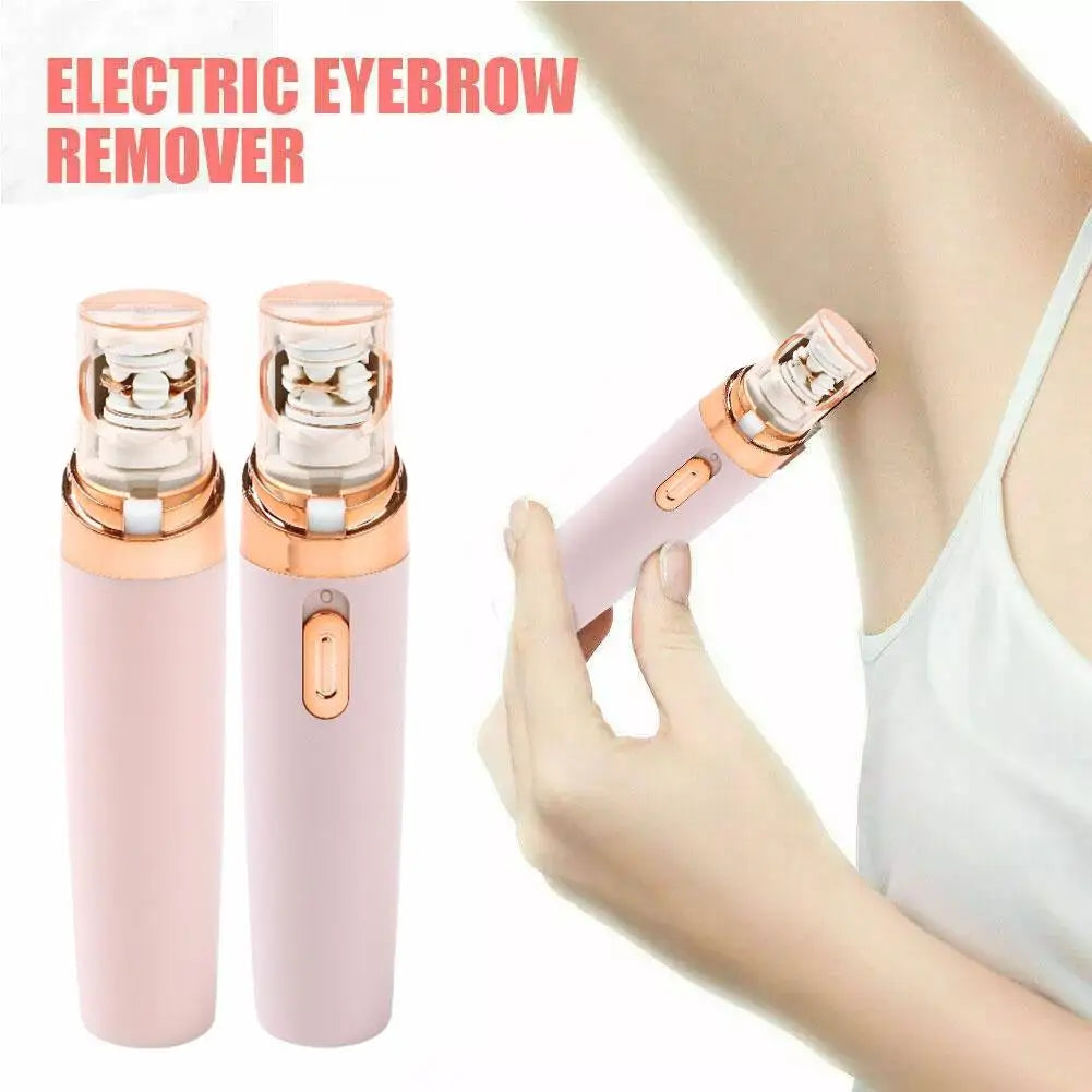 2-in-1 Women's Electric Hair Remover – Gentle Full Body Shaver