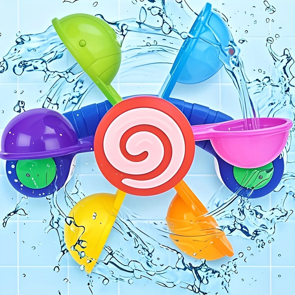 Spinning Bath Toy Windmill | Sensory Play for Kids Ages 3–6