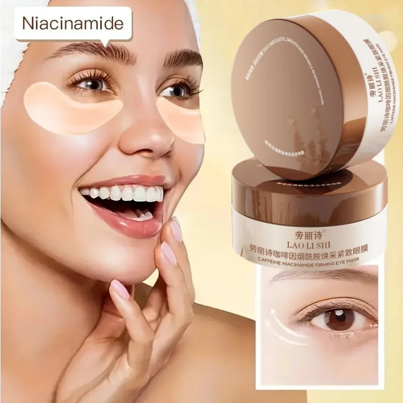 Caffeine & Nicotinamide Eye Masks 60 Pack – Firming & Hydrating