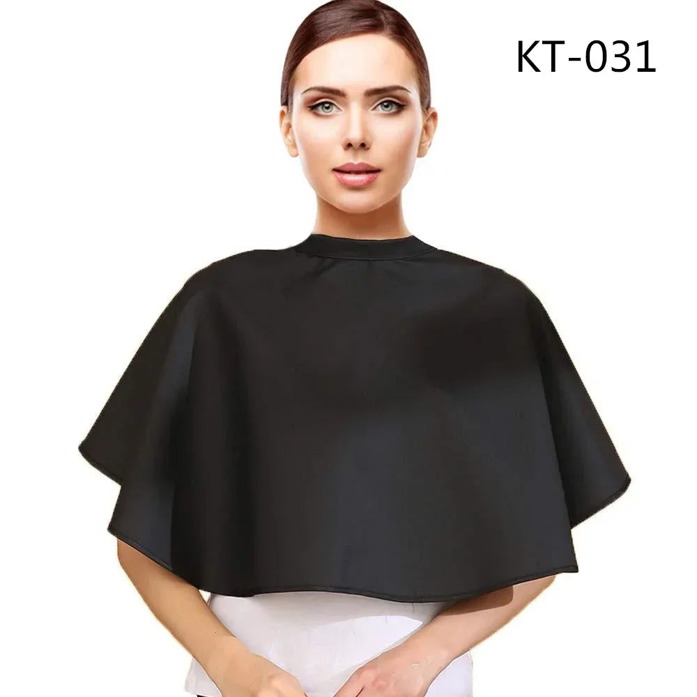 Waterproof Adults Haircut Cape, Hair Wrap, Hairdresser Cape, Salon Apron, Cutting Cape, Make Up Umbrella, Clothes for Salon Peaceful Pleasures Health and Wellness KT-031