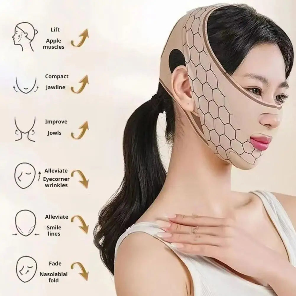 V Line Chin Strap – Double Chin Reducer & Jaw Slimming Mask
