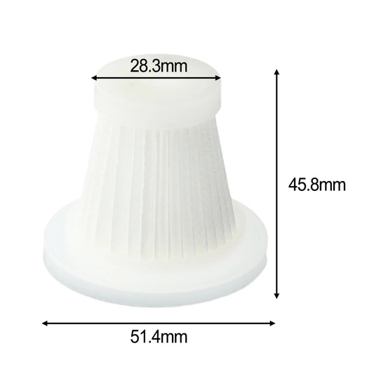 1-3 Washable Reusable 656 107 Hypa Filter Element Dust Mini Wireless Peaceful Pleasures Health and Wellness