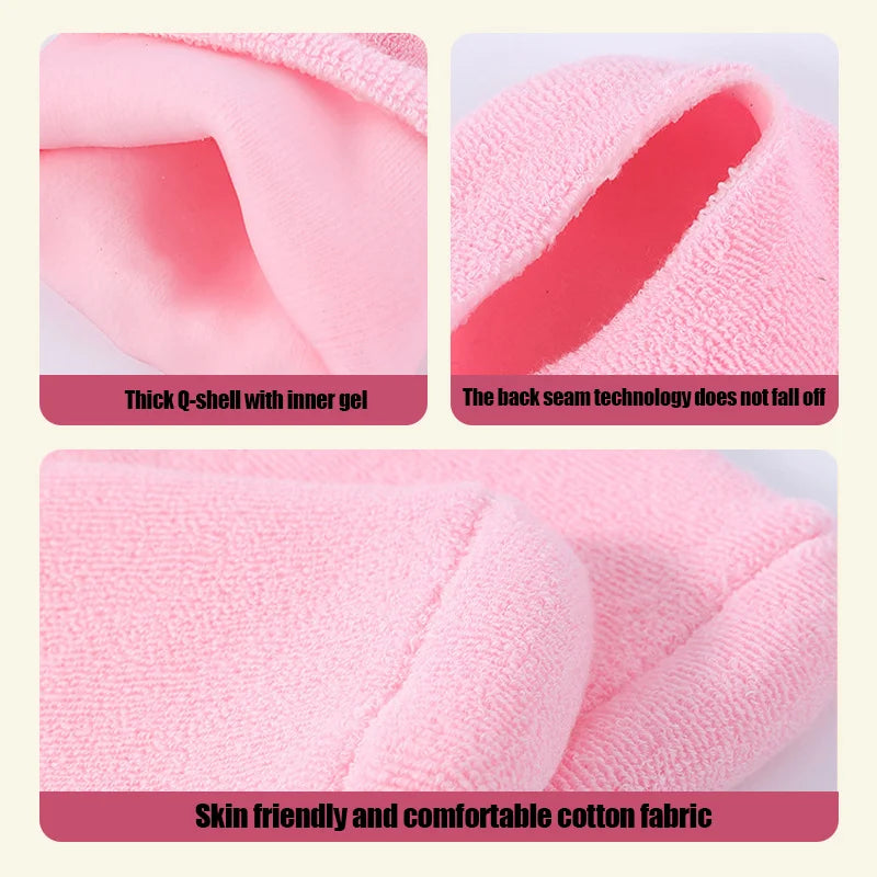 One Pair Gel Sock Socks For Softening Dry Cracked Rough Feet Skins Washable And Reusable Reduce Cracked Skin Socks Peaceful Pleasures Health and Wellness