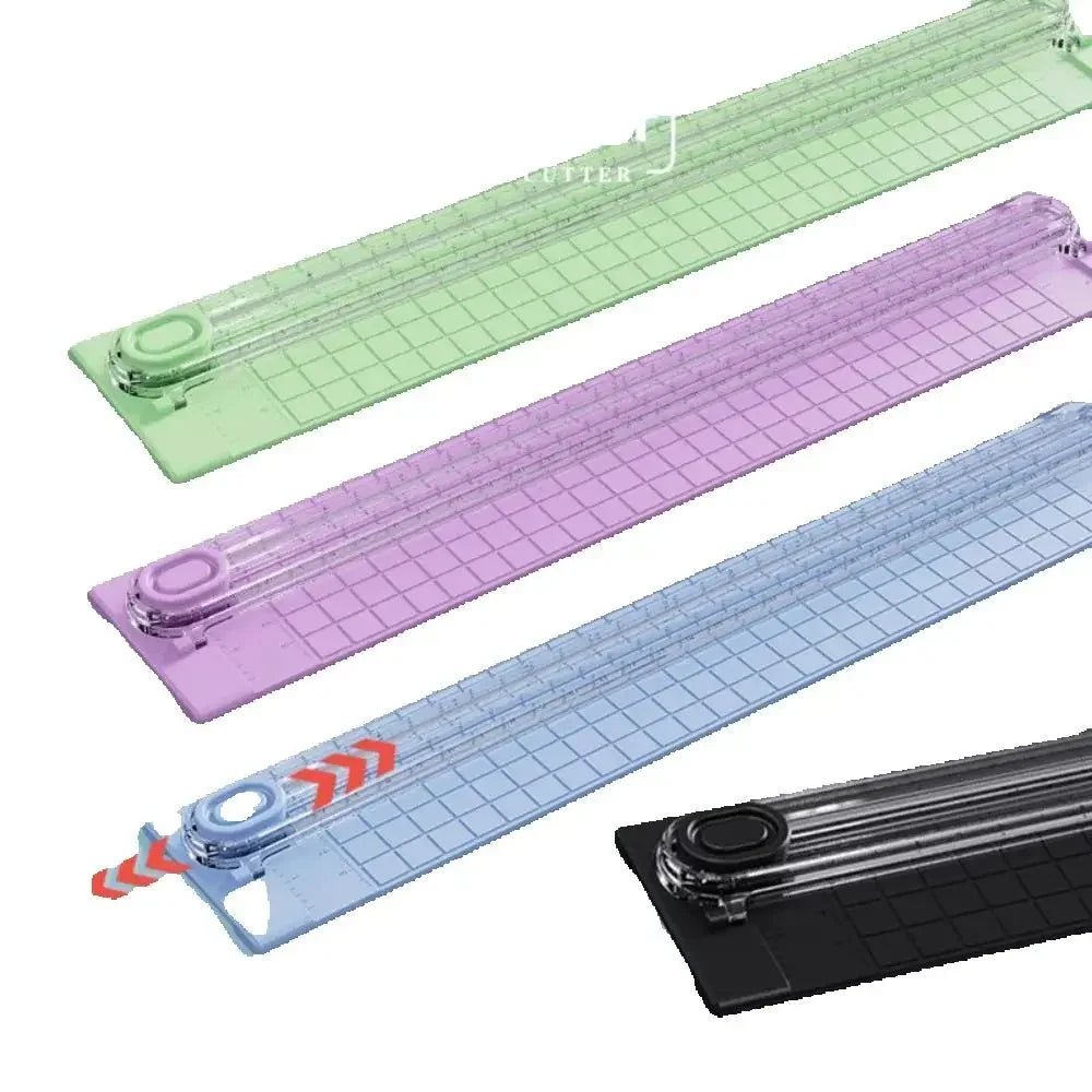 New Paper Cutter Paper Knife Paper Cutting Machine Office Cutter Paper Cutting Photo Bidirectional Paper Cutting Tool Practical Peaceful Pleasures Health and Wellness