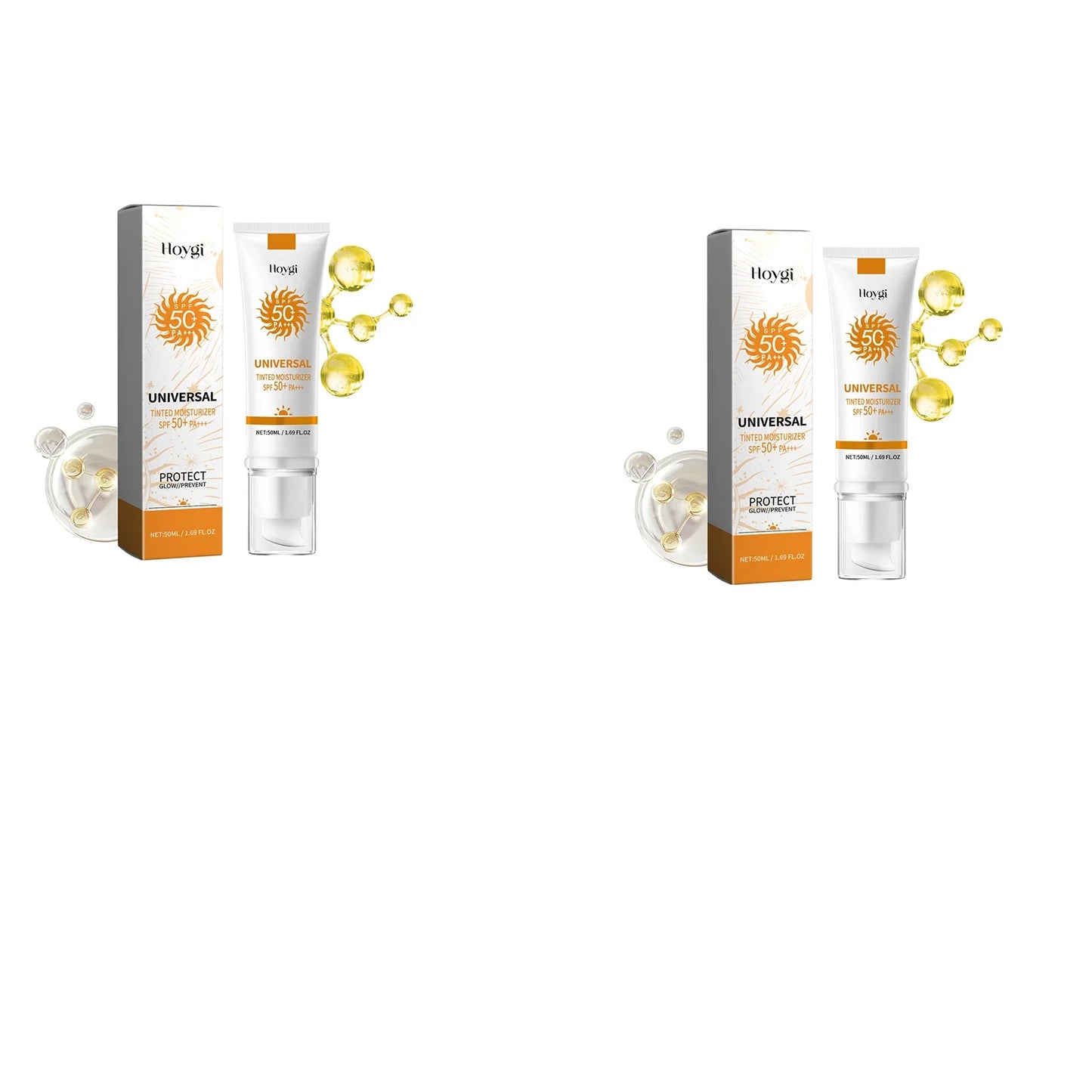 Hoygi SPF50+ Sunscreen Foundation Cream – UV, Oil Control & Moisturizer