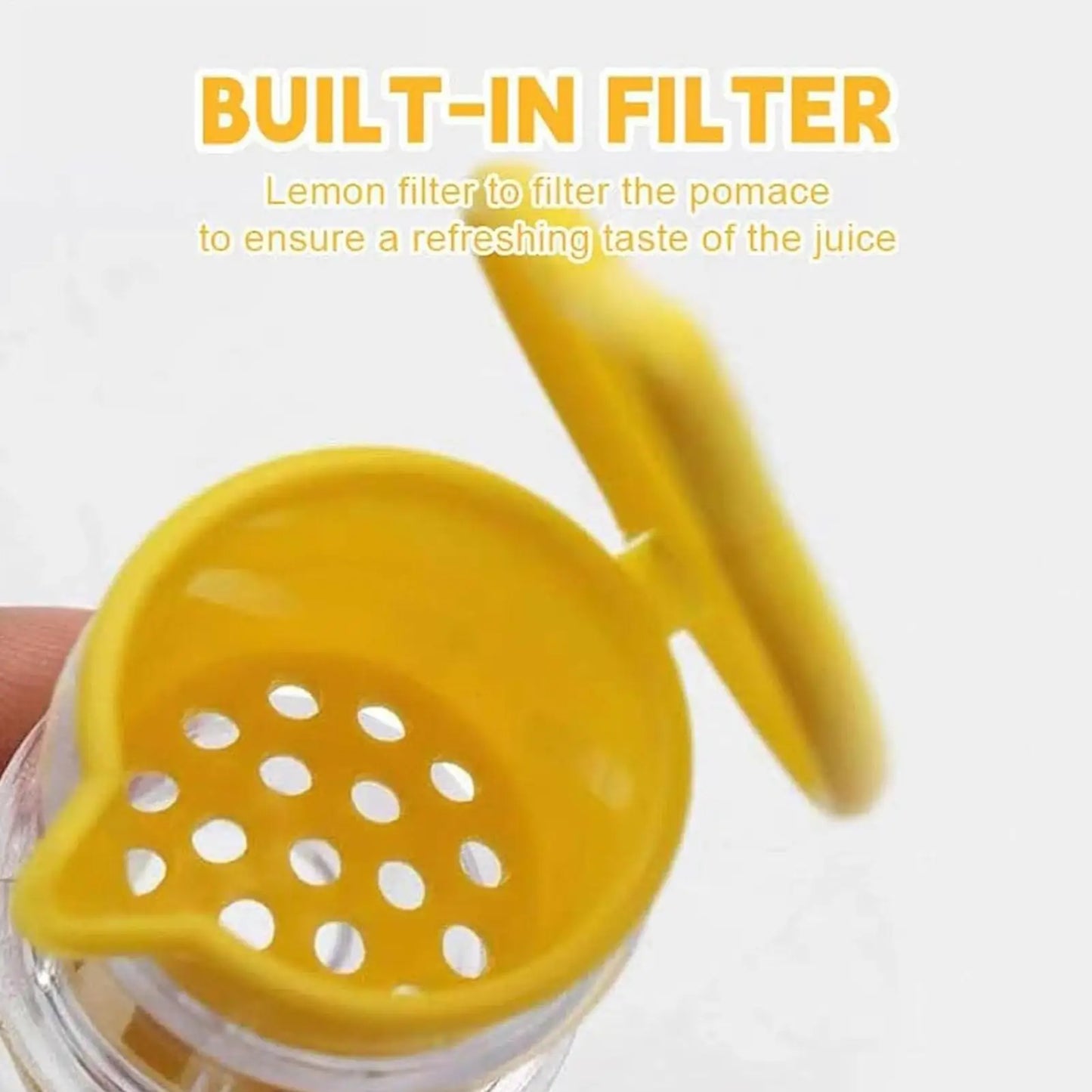 Portable Manual Lemon Squeezer with Filter | Lightweight Juicer