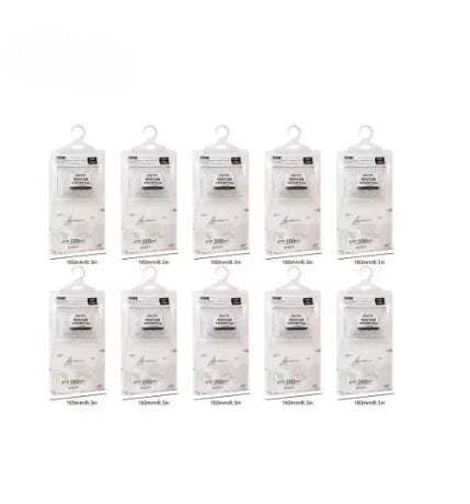 Hanging dehumidification bag water absorption moisture-proof mildew-proof dehumidification bag household desiccant large package Peaceful Pleasures Health and Wellness 10pcs