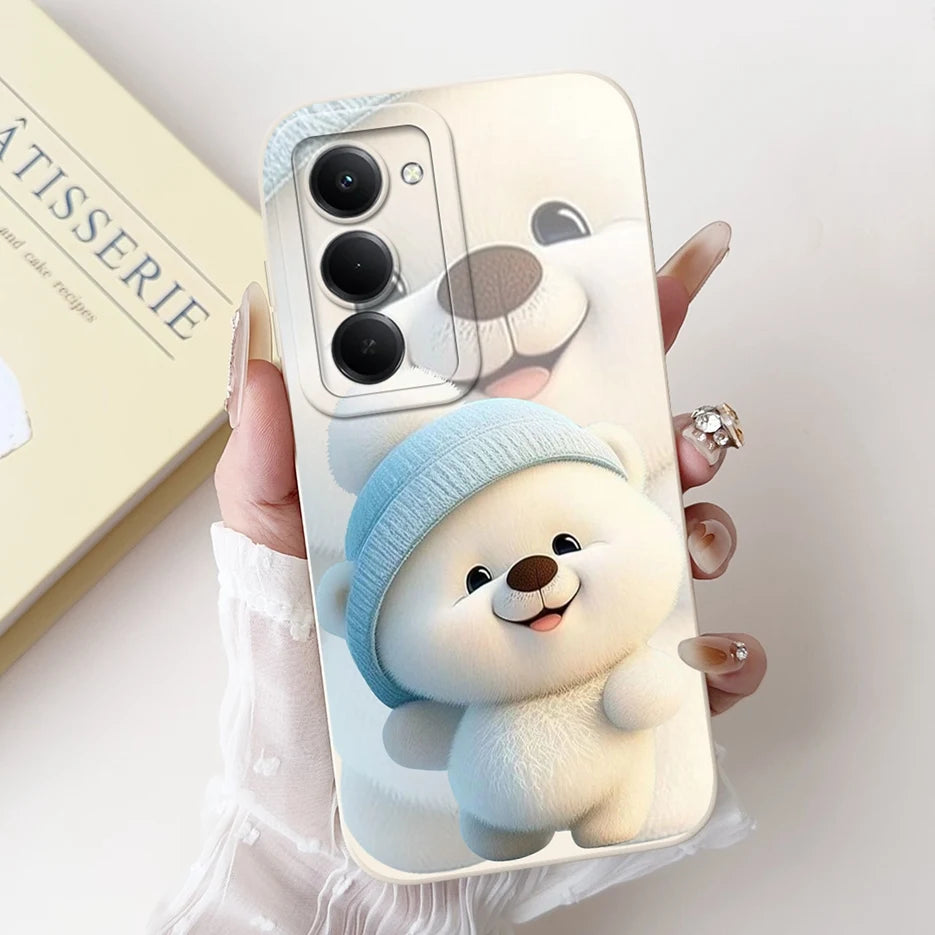 Xiaomi Redmi 15 4G/5G Cute Cartoon Shockproof Silicone Case