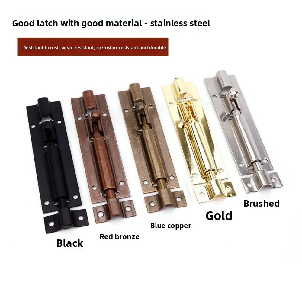 Aluminum Alloy Door Bolt Latch – Gate, Window & Home Lock