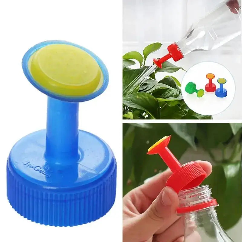 2pcs Garden Plant Watering Sprinkler Bottle Cap Nozzle DIY Mini Irrigation Head for national standard 28mm drinking bottles Peaceful Pleasures Health and Wellness
