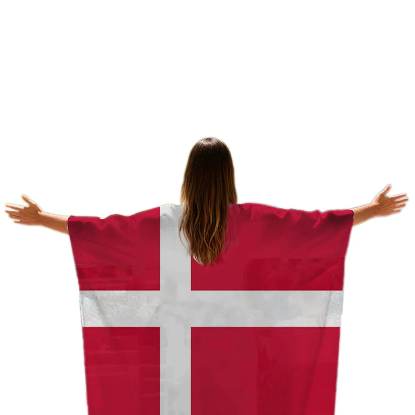 2026 World Cup Football Flag Cape | Wearable Fan Shawl