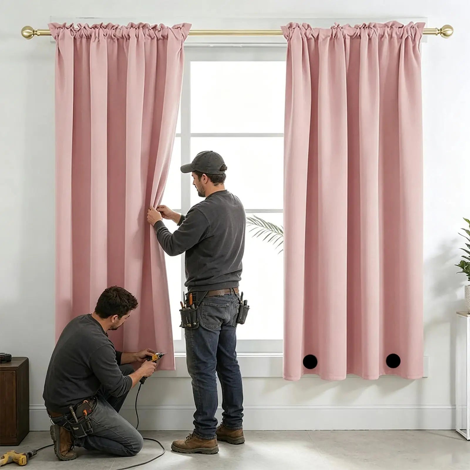 Shower Curtains Weights 8 Pieces Drapery Accessories Magnetic Tablecloth Weights for Homeowner Renter Resident Home Apartment RV Peaceful Pleasures Health and Wellness