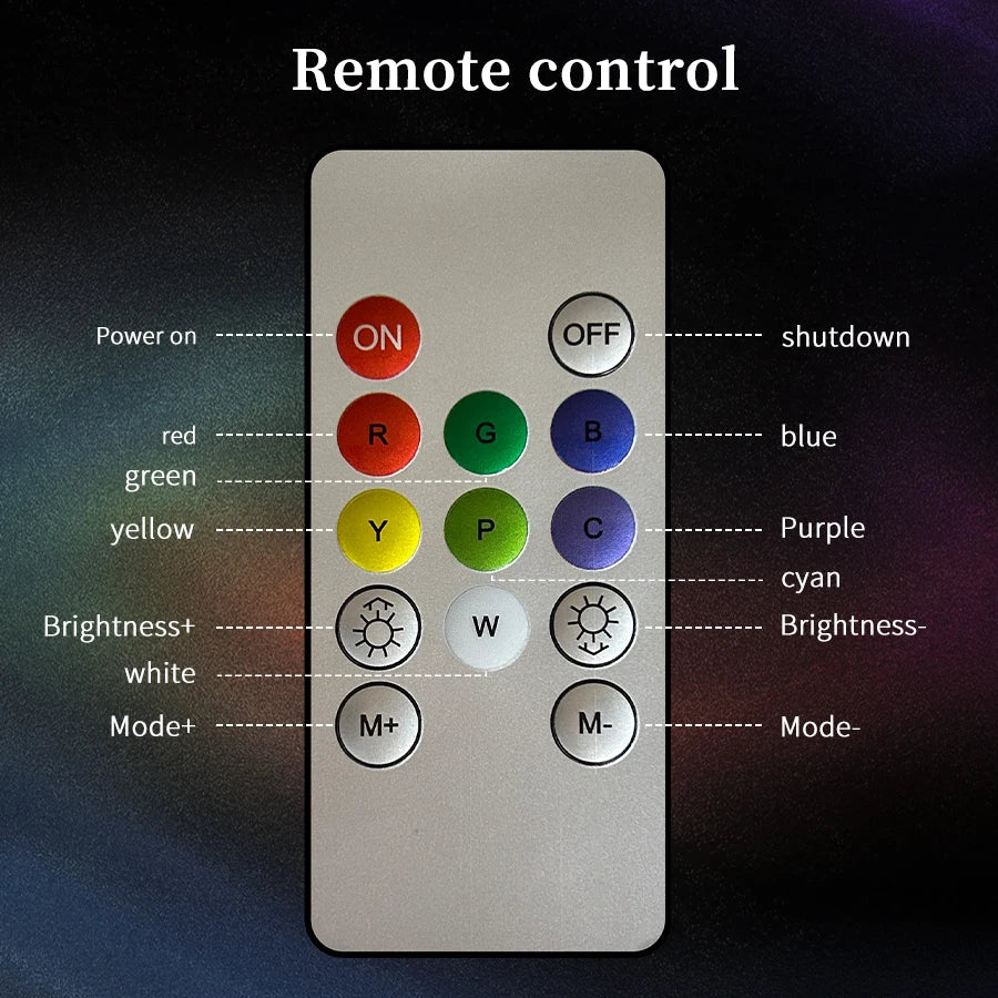 USB Sunset Projector Night Light – Colorful Ambient Room Lamp
