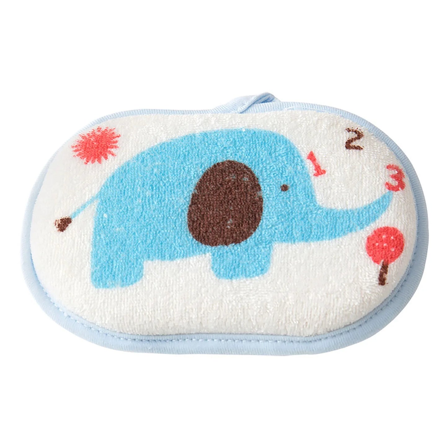 Baby Bath Sponge & Towel | Soft for Newborns & Toddlers