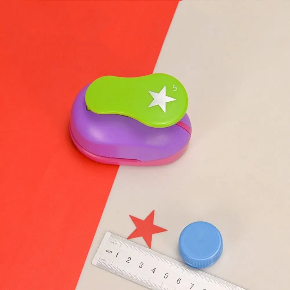 8/16/22/31/50mm Embossing Machine Paper Cutter Labor-saving Crafts Hole Puncher Cutting Craft Craft Tools Star Punching Machine Peaceful Pleasures Health and Wellness