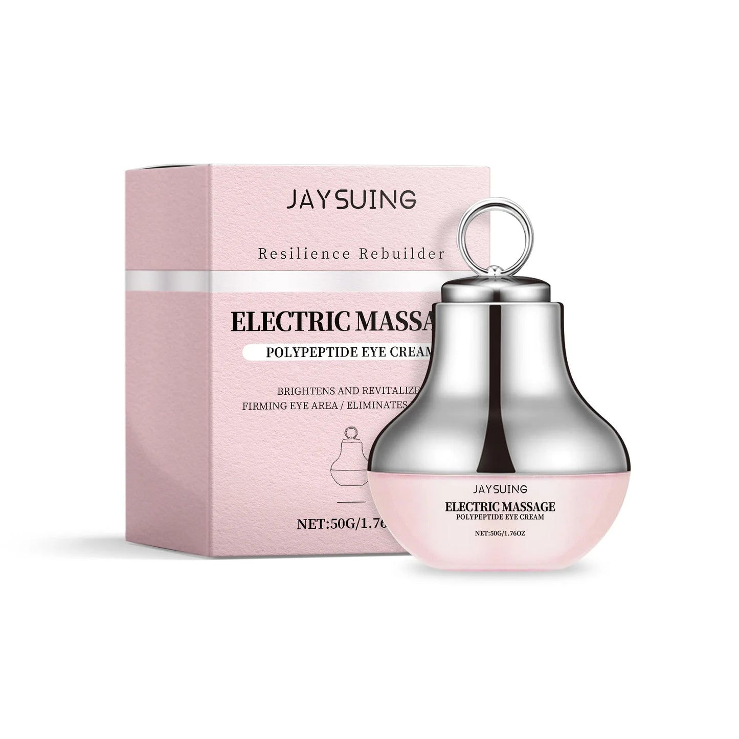 Electric Firming Eye Cream Accelerate Absorption Moisturize Skin Fade Dark Circles Reduce Crow's Feet Automatic Roller Eye Serum Peaceful Pleasures Health and Wellness