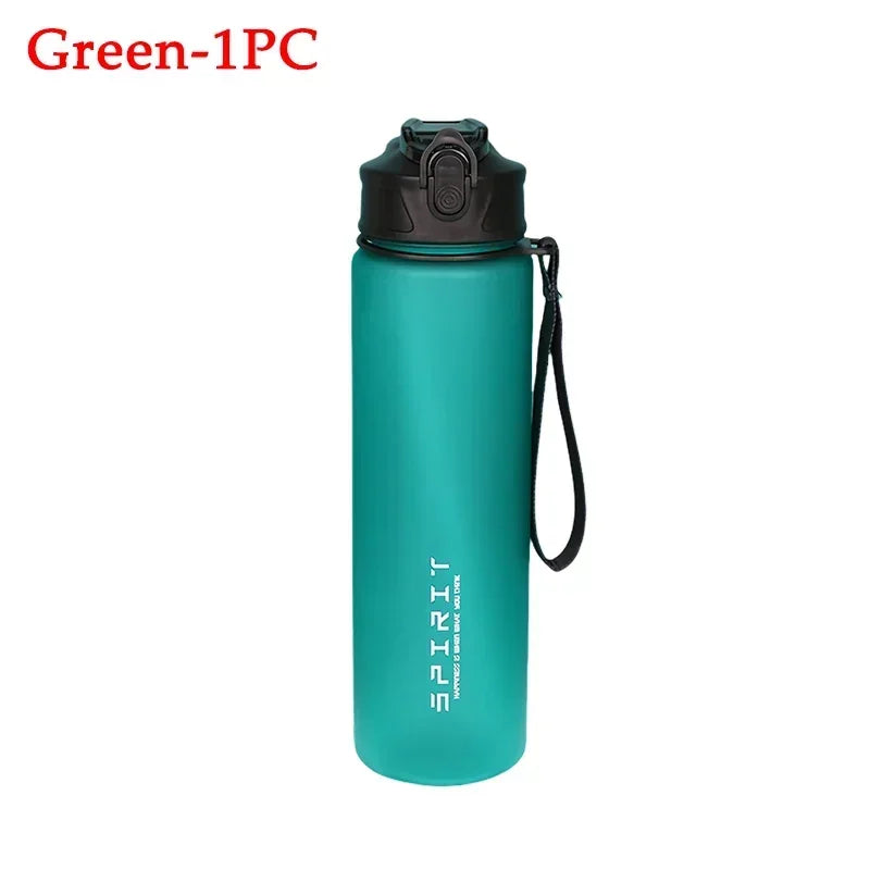 750ml BPA-Free Sports Water Bottle with Straw & Carry Cord