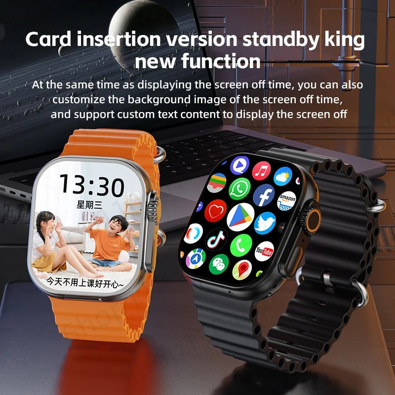 GOLDENSPIKE CD12 4G Android Smart Watch | GPS, Camera, SIM