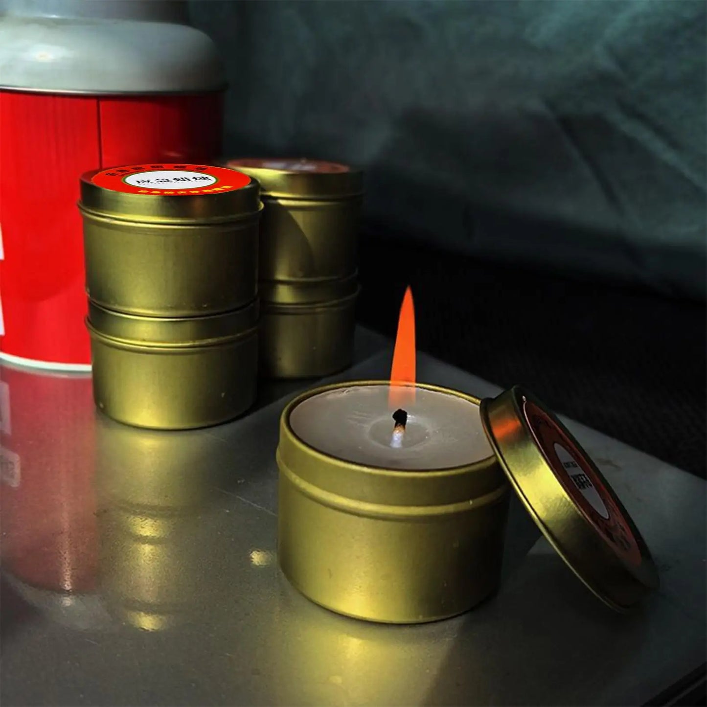 Emergency Survival Candles Windproof 10-Pack | Power Outage