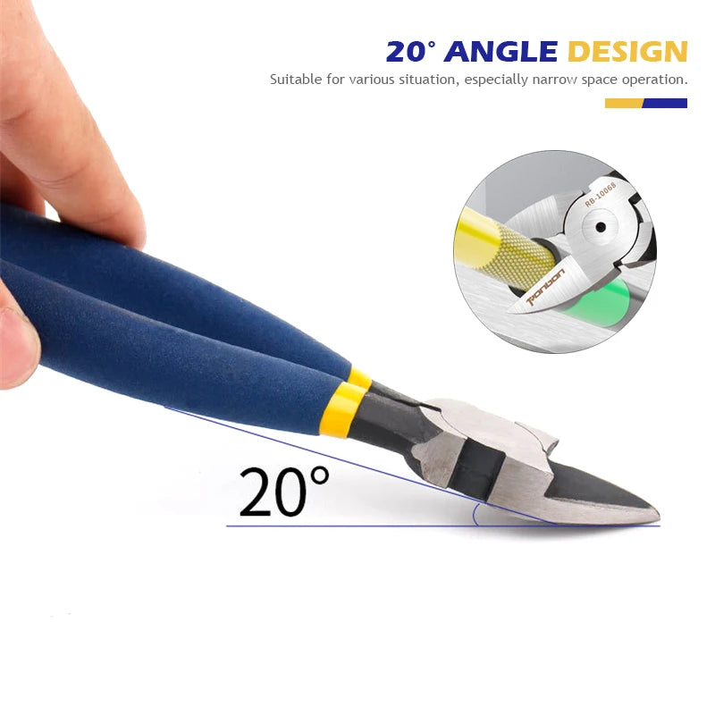 5/6/7 Inch Diagonal Cutting Pliers – Wire Stripper & Side Cutter Peaceful Pleasures Health and Wellness