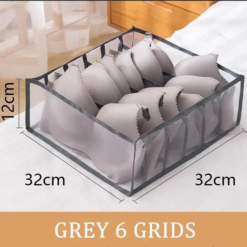 Foldable Drawer Organizer – Bra, Socks & Underwear Storage Set