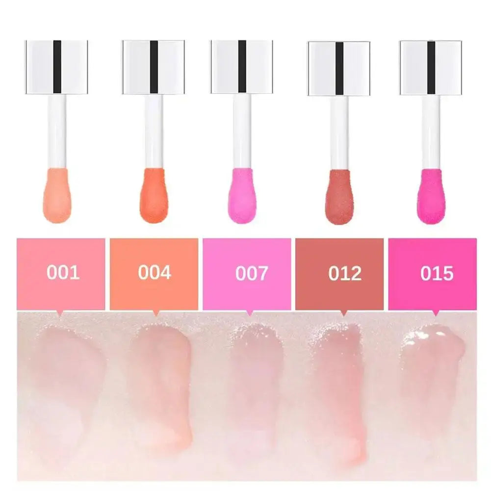 Crystal Jelly Lip Oil Gloss – Moisturizing, Plumping & Waterproof