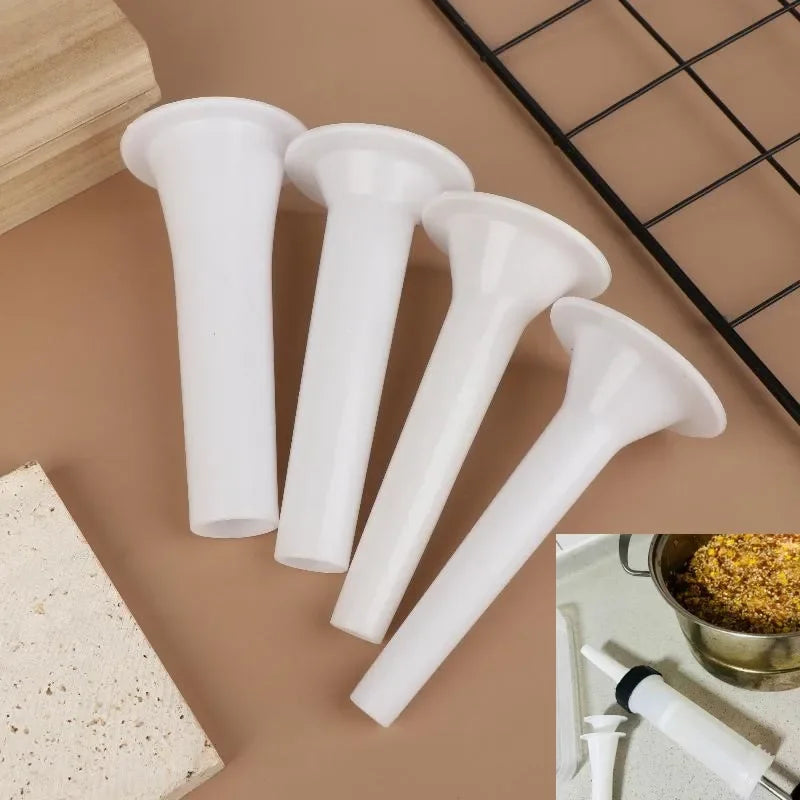 10-Piece Sausage Making Nozzle Set – Meat Grinder Parts