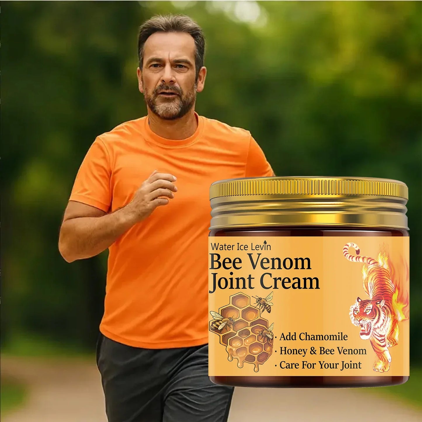 Bee Venom Body Cream – Chamomile & Honey Moisturizer 60g