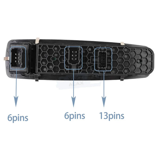 OEM Quality 809611518R Front Left Power Window Switch for Renault Latitude Samsung SM5 SM7 Talisman Peaceful Pleasures Health and Wellness