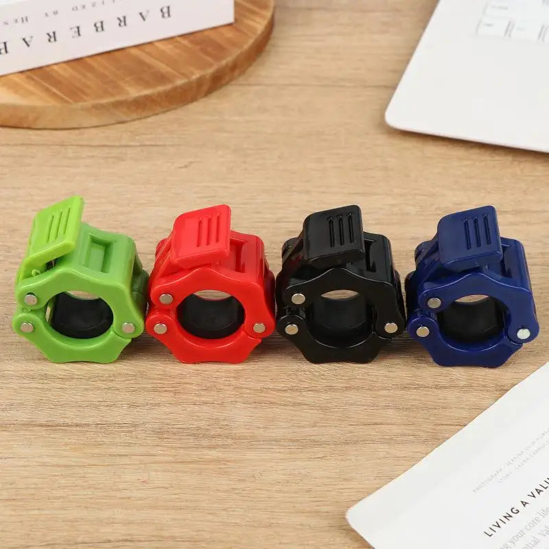 Barbell Collar Clips 25/28mm Quick Release Locking Clamps | Gym