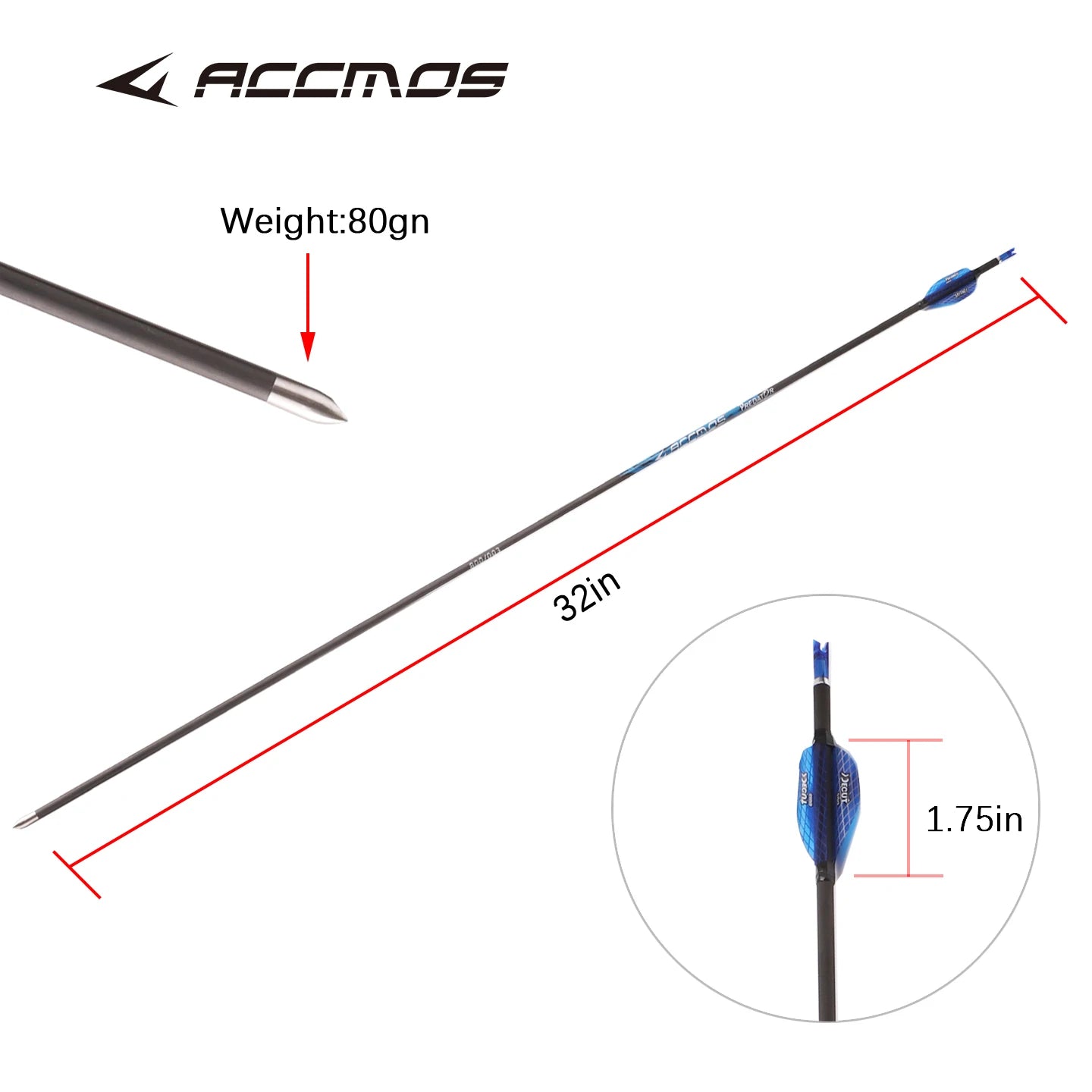6 Pure Carbon Arrows ID4 2 Spine300 350 400 500 600 700 900 1000