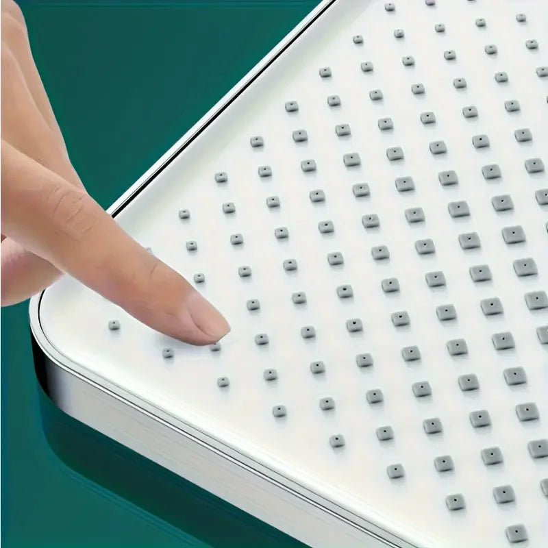 13" Square Rainfall Shower Head – Large Panel Top Spray