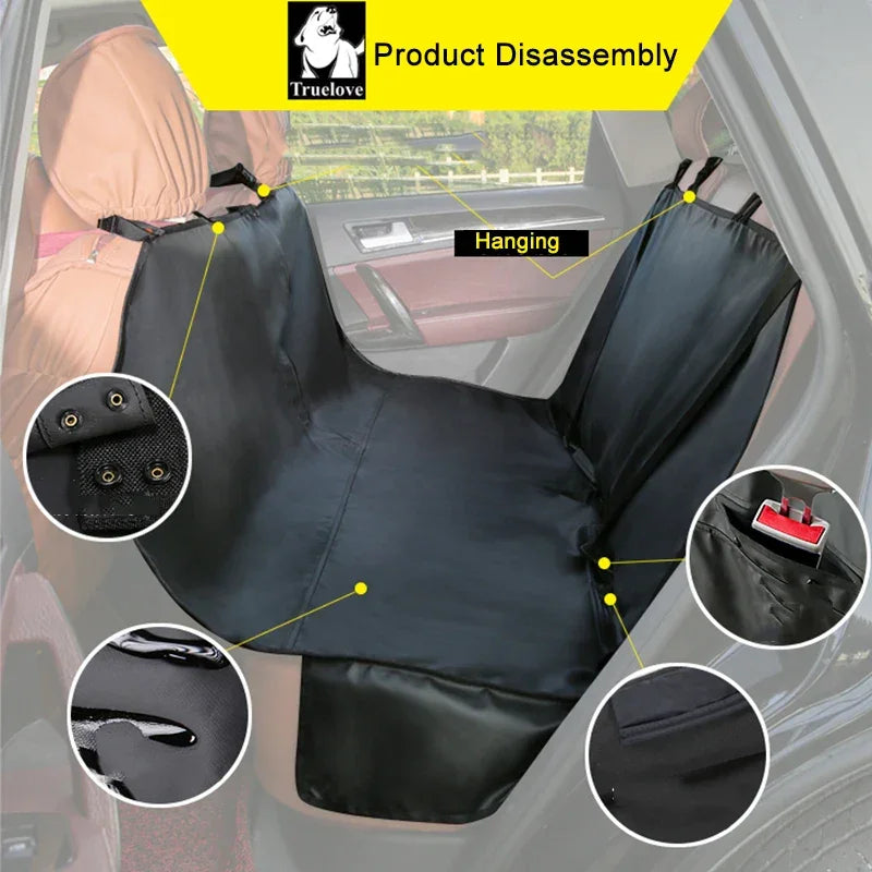 Truelove Pet Car Seat Cover – Waterproof & Scratch-Proof TLP1981 Peaceful Pleasures Health and Wellness