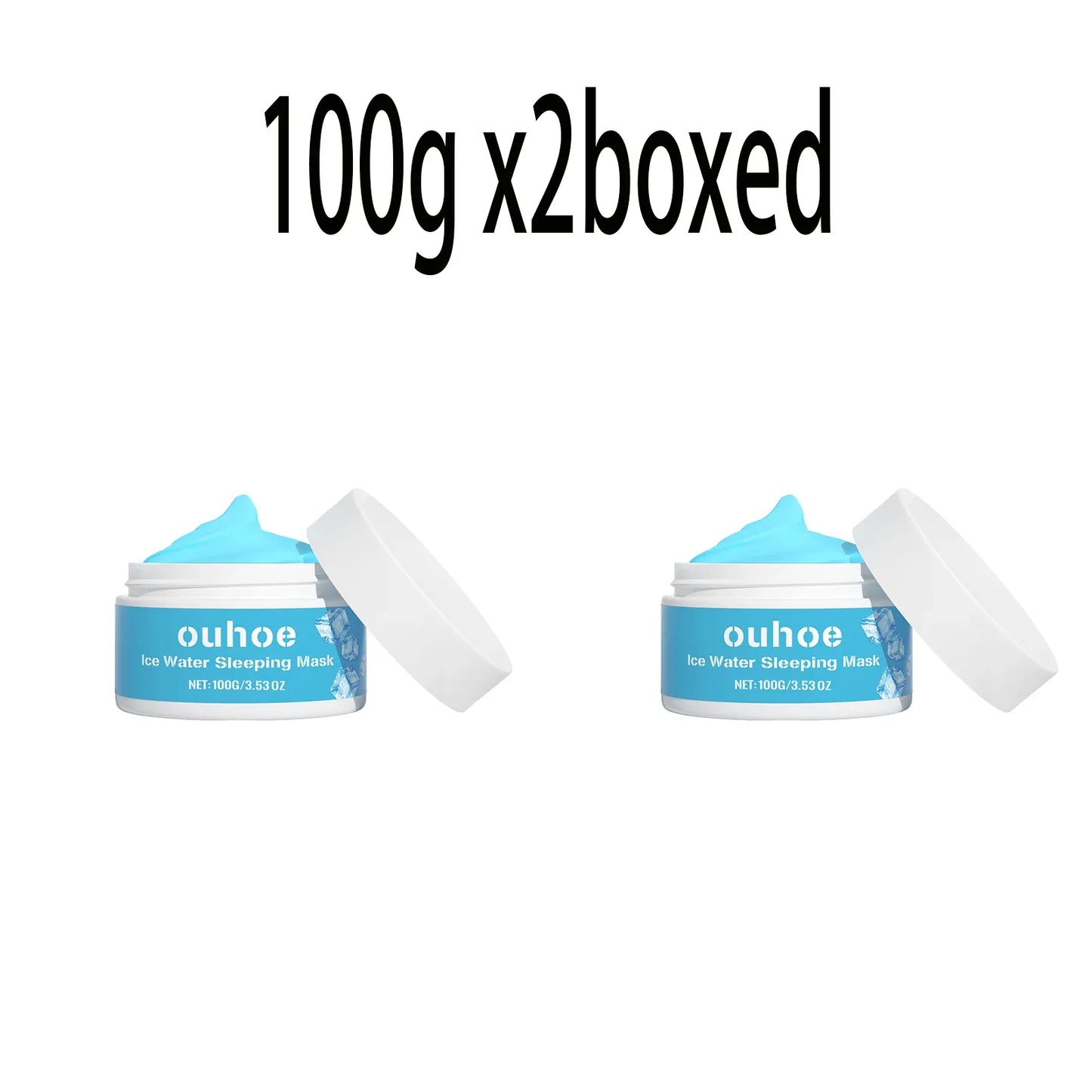 Ouhoe Sleeping Mask – Fade Dark Spots, Hydrate & Anti-Aging 100g Sleeping Face Mask Oasis Select 100g x2boxed