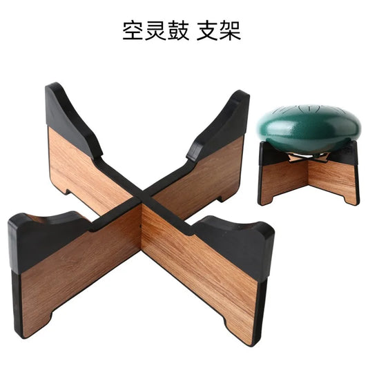 Ethereal Drum Wooden Bracket Etherealdrum Steel Tonguedrum Vertical Peaceful Pleasures Health and Wellness