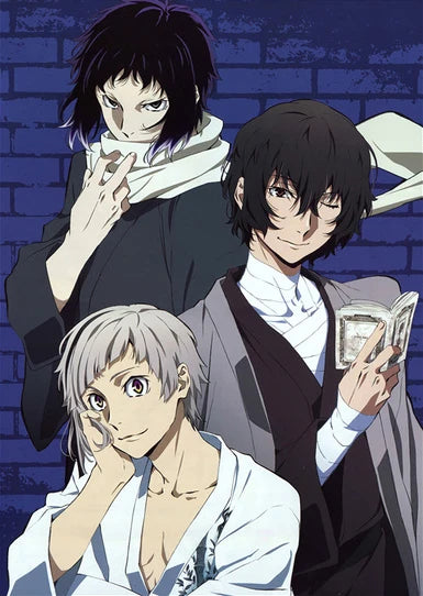 Bungou Stray Dogs Anime Canvas Wall Art Poster | Unframed Print