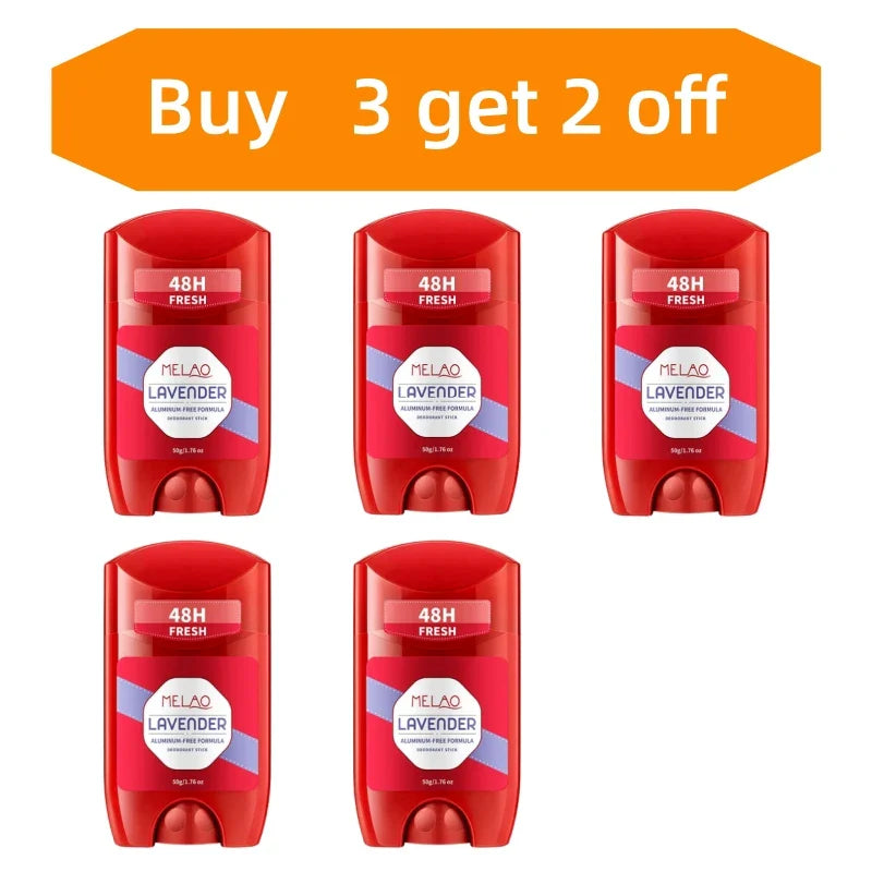 Lavender Antiperspirant Deodorant 50g – Unisex Long-Lasting