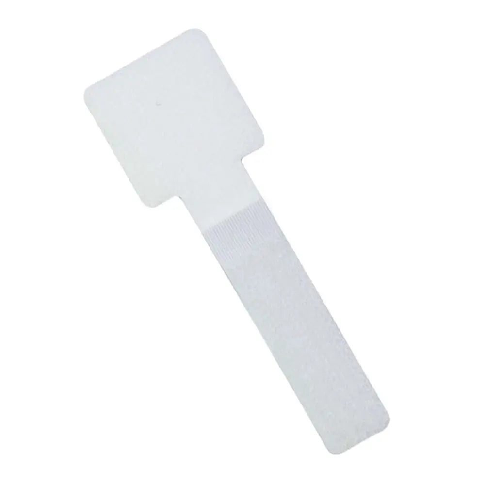 New Reusable Cable Ties Adjustable T-Type Wire Organizer Self Adhesive Rope Holder Peaceful Pleasures Health and Wellness White