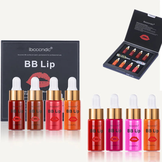 BB Lips Serum Starter Kit Lip Coloring Moisturizing Treatment Makeup Set New High Quality Semi Permanent Makeup Peaceful Pleasures Health and Wellness