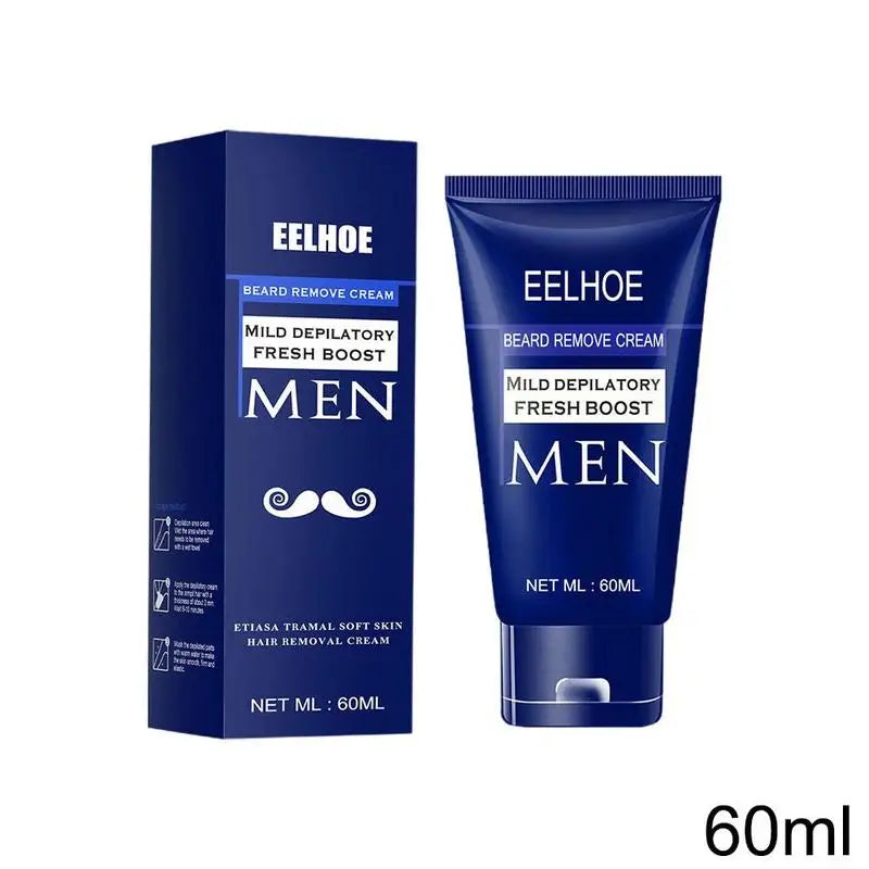 Hair Removal Cream Men And Women Painless Smooth And Refreshing Reshaping Confidence Enjoy Silky Skin 60ml/100g Peaceful Pleasures Health and Wellness 60ml