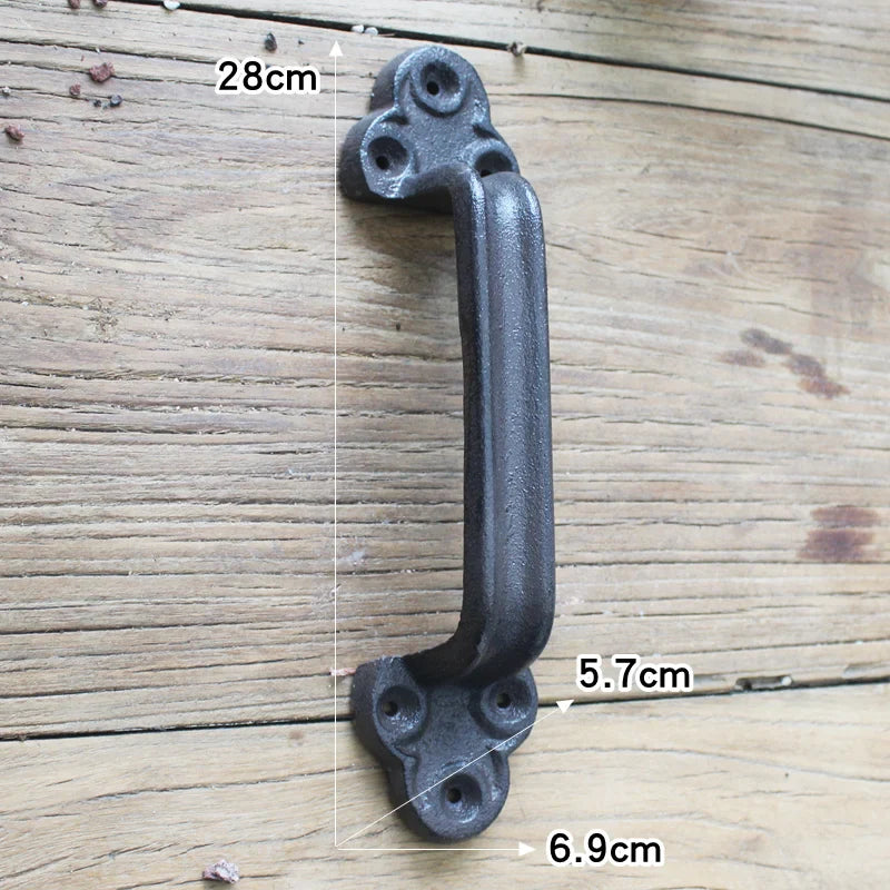 Cast Iron Door Handle – European Gothic Retro Home Décor