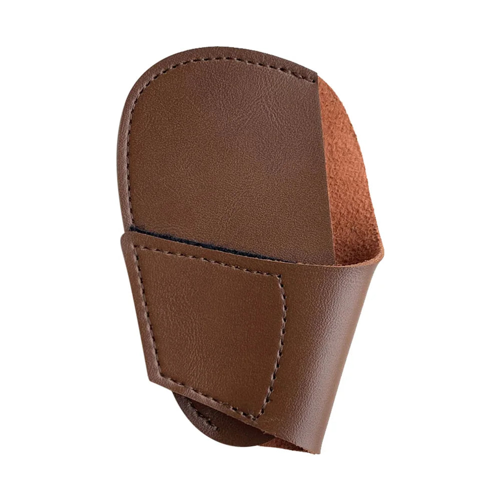 Portable Putter Cover PU Lightweight Golf Head Leather Cover Golf Accessoires for Golfers Peaceful Pleasures Health and Wellness Coffee