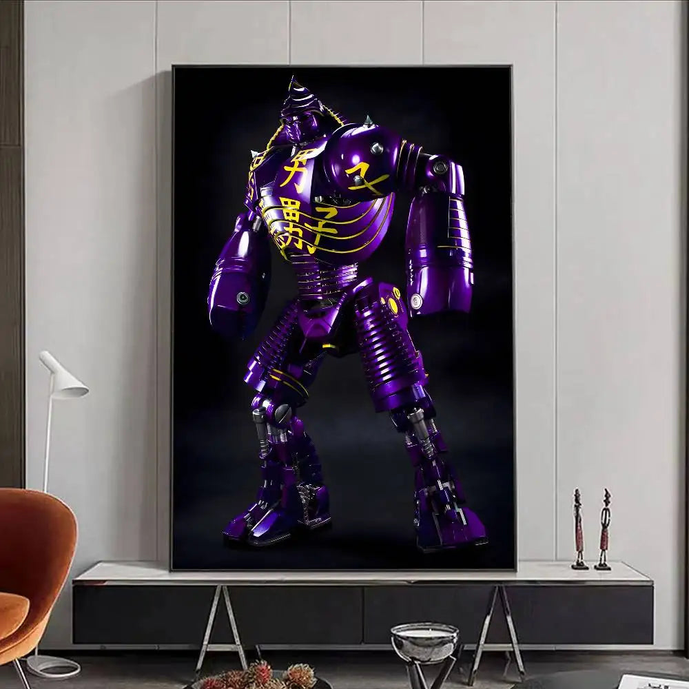 Real Steel Movie Poster – HD Waterproof Wall Art Décor Movie Wall Poster Peaceful Pleasures Health and Wellness