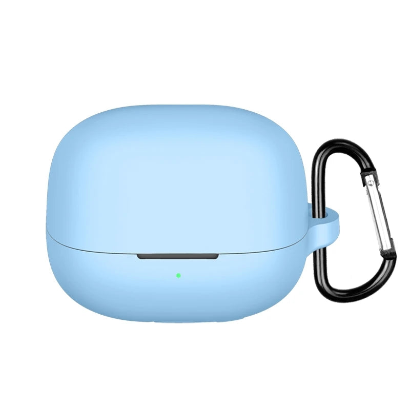 For xiaomi Buds 5 Pro Headphones High Quality Silicone Protective Case Simple Dustproof Full Protective Cover 10 Colors Supply Peaceful Pleasures Health and Wellness SKY BLUE