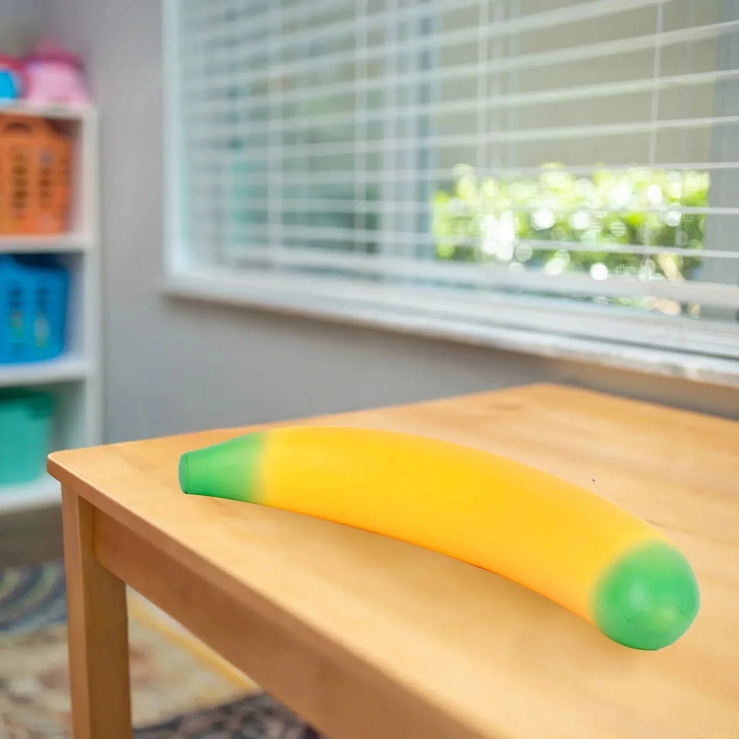 2-Pack Jumbo Slow Rising Banana Squishy Stress Relief Toys