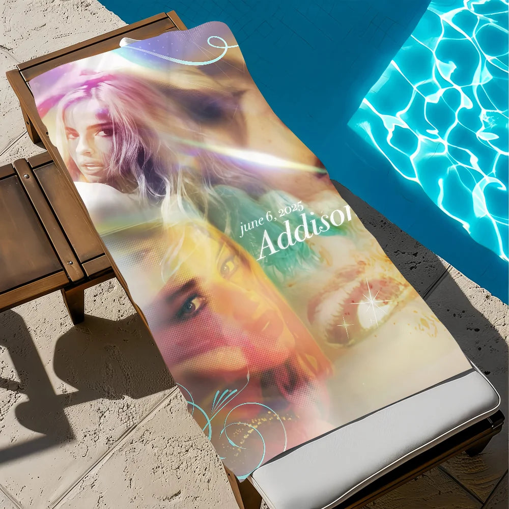 Quick Dry Beach Towel – Soft, Lightweight for Travel & Gym Quick Dry Beach Towel Peaceful Pleasures Health and Wellness z1 STJ90x180CM